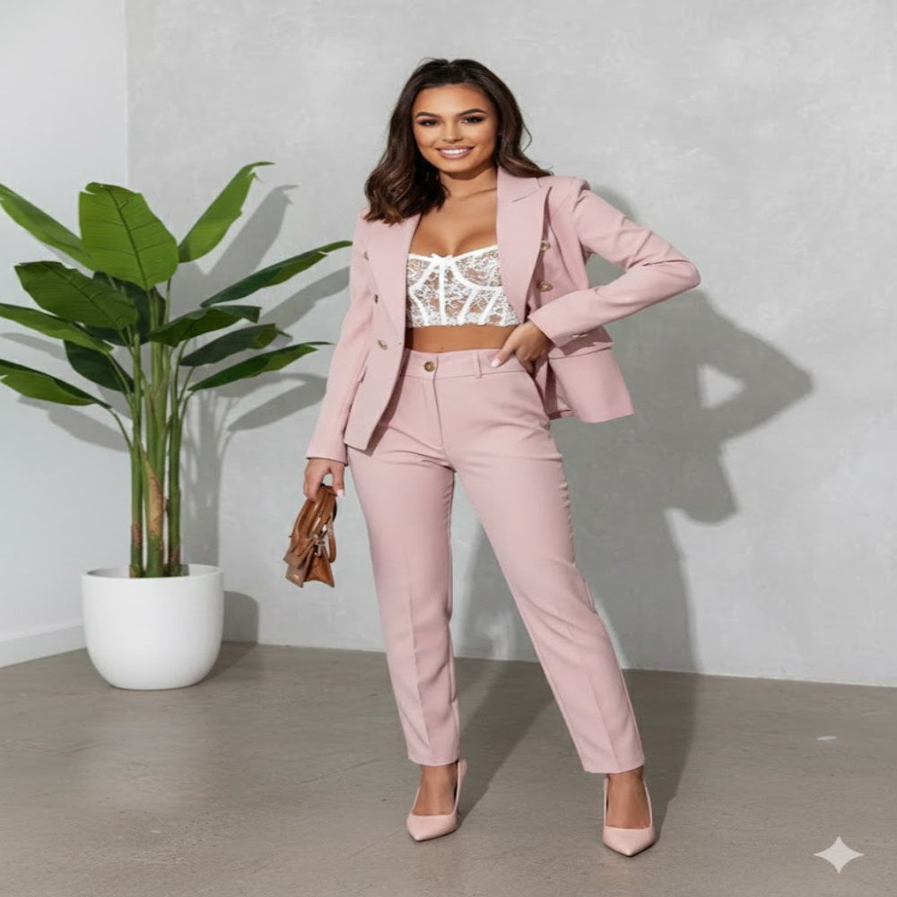 Modern Women Customized Suit Duo (Blazer + Trousers)