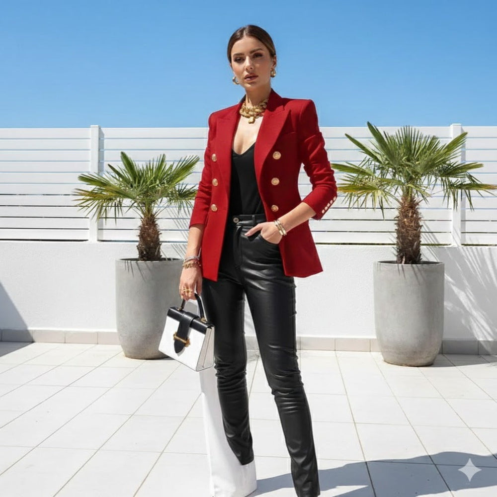 Classic Meets Modern: Women Old-School Blazer