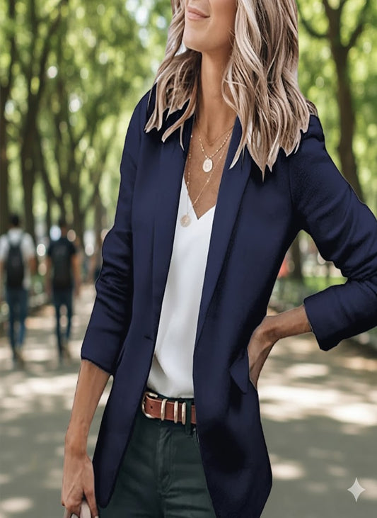 Elegant Women Vintage-Inspired Blazer