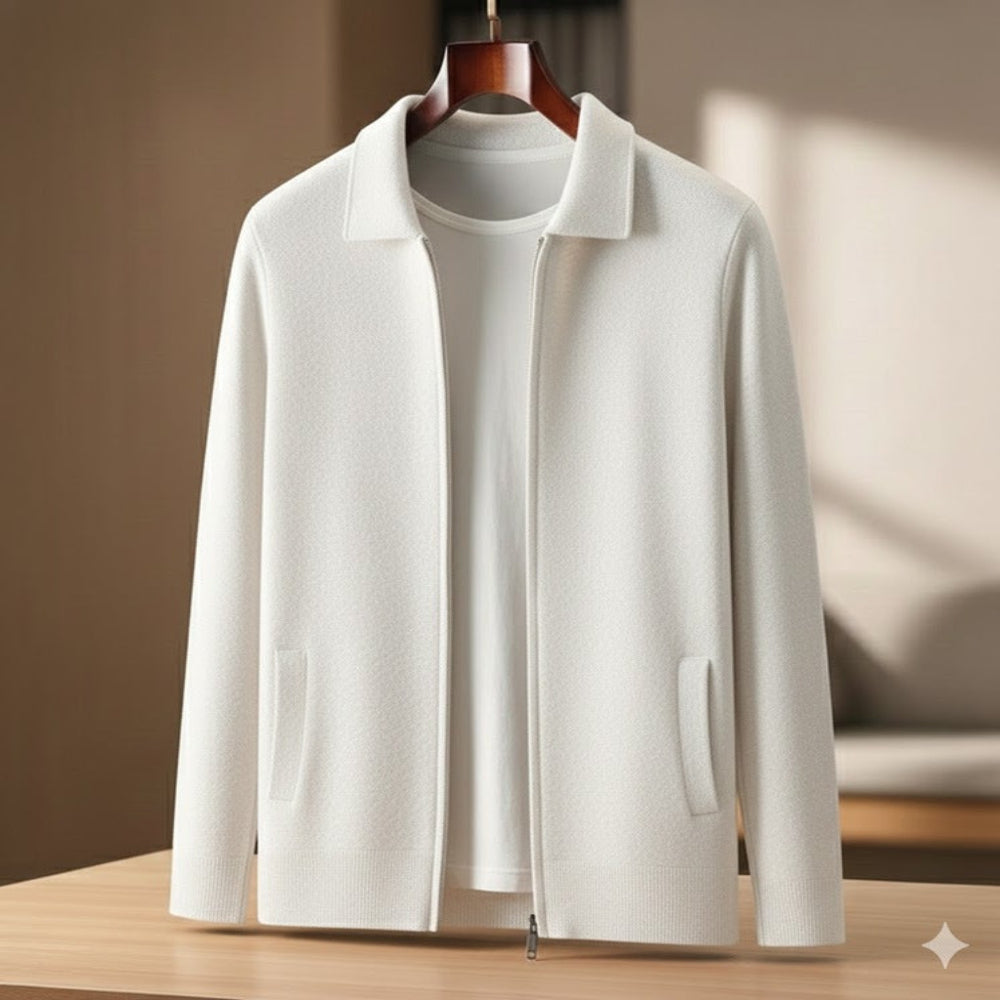 Men Classic Fit With Zipper And Pockets