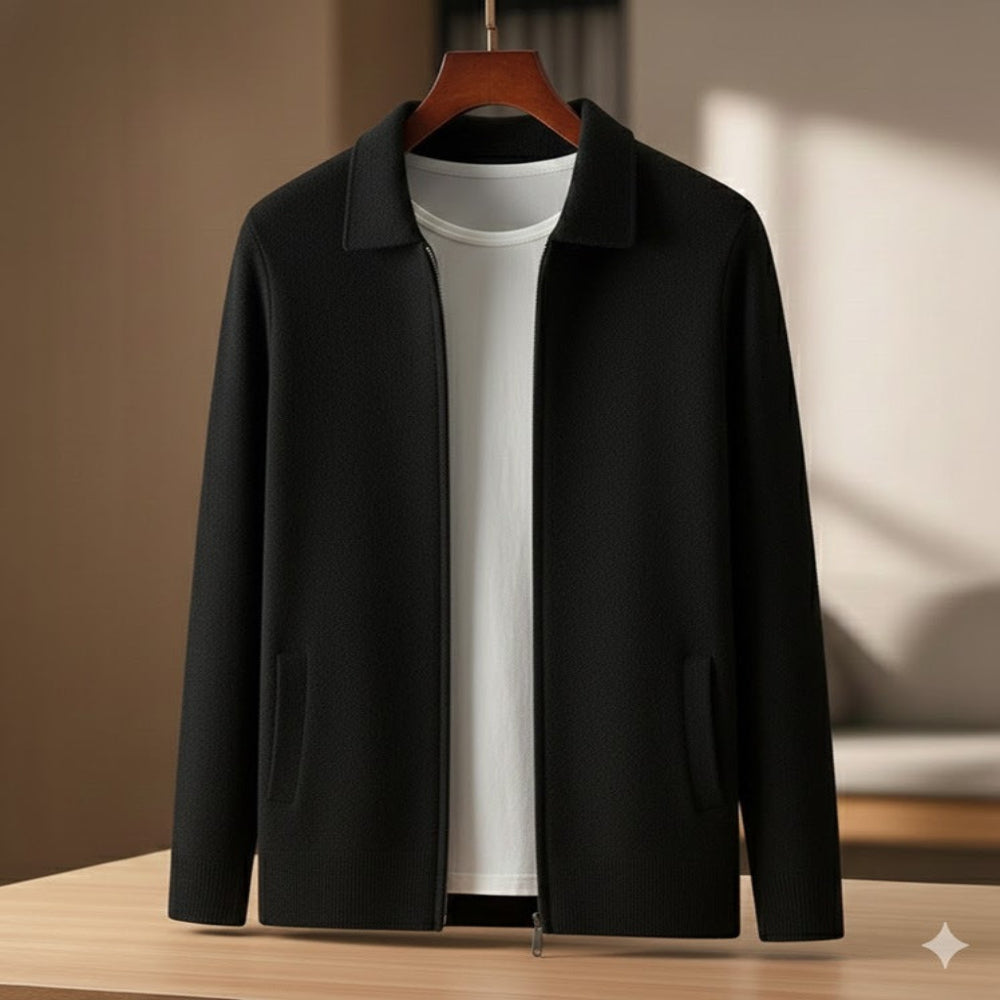 Men Classic Fit With Zipper And Pockets