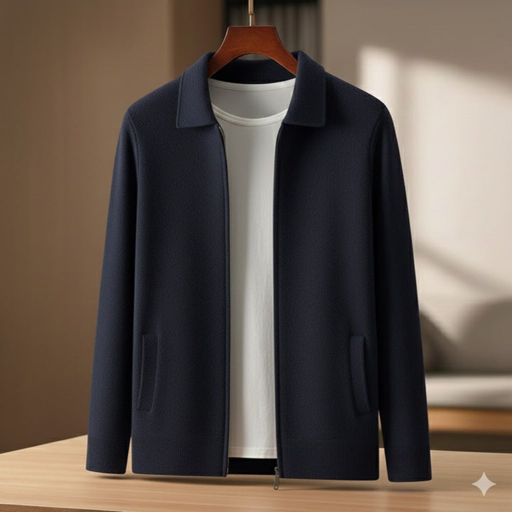 Men Classic Fit With Zipper And Pockets