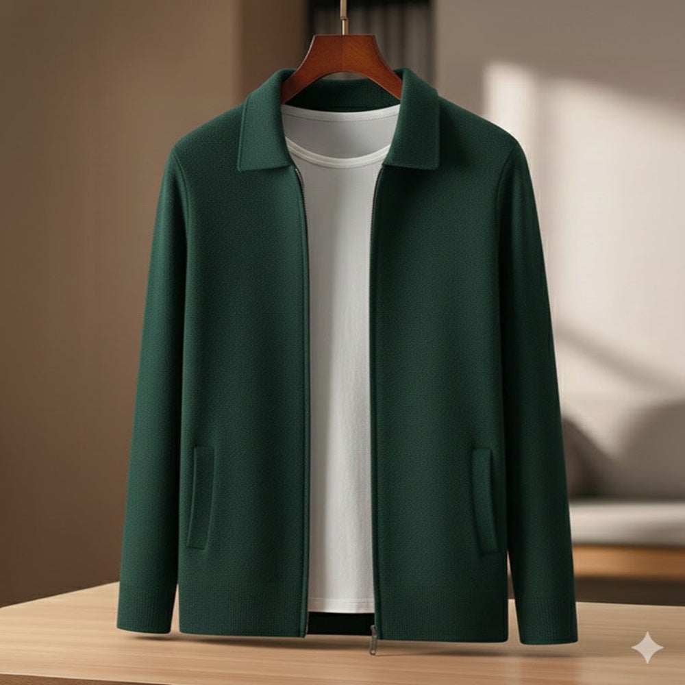 Men Classic Fit With Zipper And Pockets