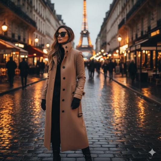 Women Trench Coat - Voguish and Warm for Any Season